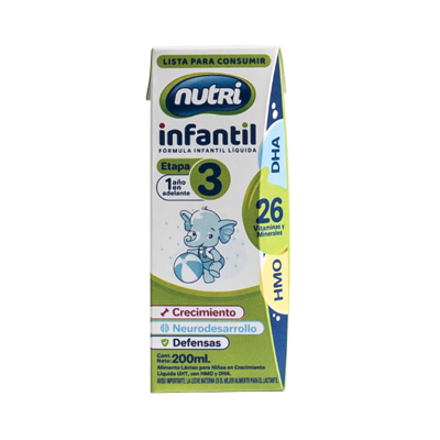 [66866] LECHE NUTRI INFANTIL LIQ ET-3 TETRAPACKx200ML 