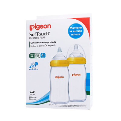 [66912] BIBERON PIGEON S-TOUCH S-AGA B/A 3+Mx8ONZx2 