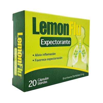 [66933] LEMONFLU EXPECTORANTE  CAP-BLANx8MGx20