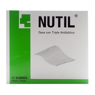 [66988] GASA NUTIL TRIP-ANTIBIOTICO SOBx10CMx10CMx10 