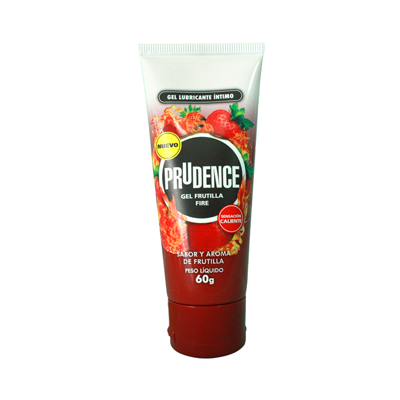 [67023] LUBRICANTE INT PRUDENCE FRUTILLA FIRE GELx60GR 
