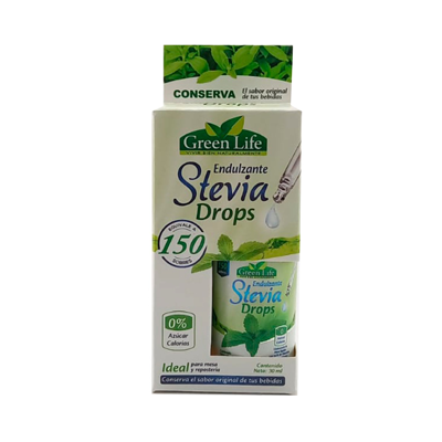 [67097] ENDULZ STEVIA DROPS GREEN LIFE GOTx30ML 