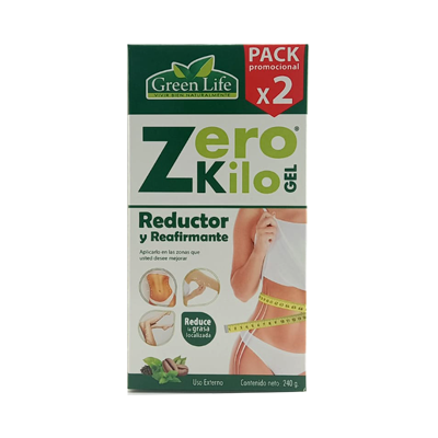 [67100] GEL ZEROKILO REDUCTORx240GR PACKx2 