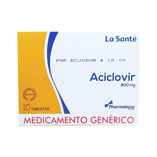 [67266] ACICLOVIR  TABx800MGx10LSTE