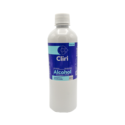 [67389] ALCOHOL ANTISEP CLIRI  SOL-TOPx70%x500ML