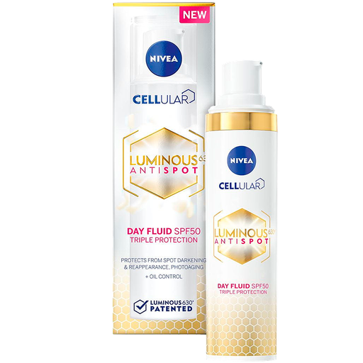 [67585] CREMA NIVEA LUMINOUS630 ANTIMANCHAS DIA FPS50x40ML 