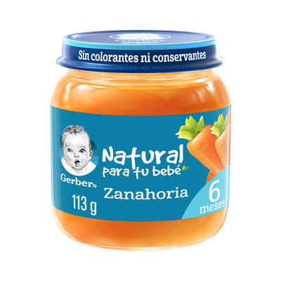 [67618] COMPOTA GERBER ZANAHORIA FCOx113GR 