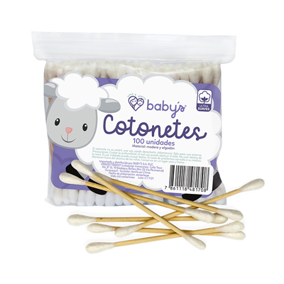 [67708] COTONETE BABYS MADERA FDAx100 