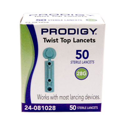 [67791] LANCETAS PRODIGY 28G CAJAx50 