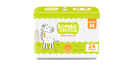 [67792] PAÑAL BOMBACHITOS Mx24 