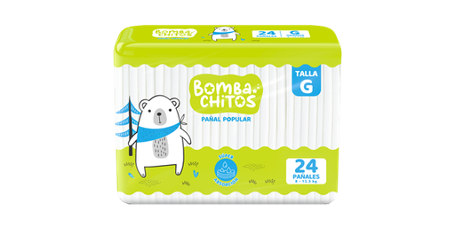 [67793] PAÑAL BOMBACHITOS Gx24 