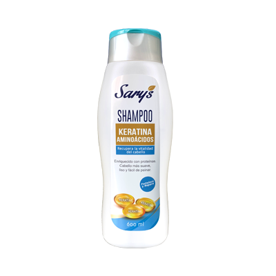 [67798] SHAMP SARYS KERATINA AMINOACIDOSx600ML 
