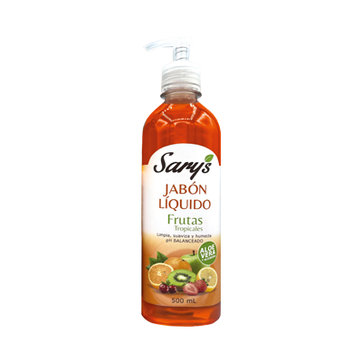 [67804] JABON-LIQ SARYS FRUTAS TROPICALESx500ML 