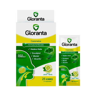 [67908] CARAMELO GLORANTA LIMON-MENTA SOBx25(4) 