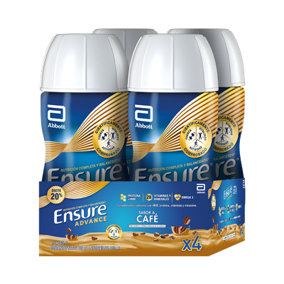 [68008] ENSURE ADVANCE LIQ CAFE BOTx220MLx4 PACK 