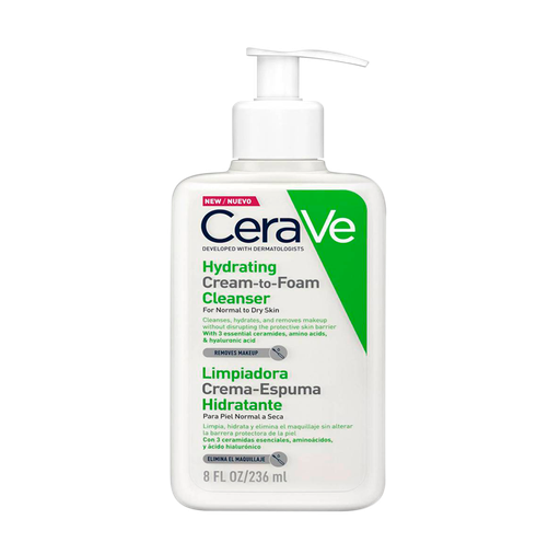 [68021] LIMPIADOR HIDRATANTE CERAVE CREMA-ESPUMAx236ML 