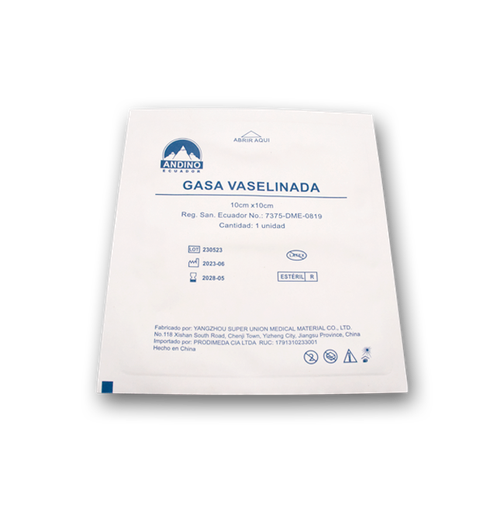 [68119] GASA VASELINADA ANDINO 10CMx10CM 