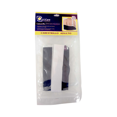 [68148] CABESTRILLO ADULTO MALLA NEGRA ALLCARE TALLA L 