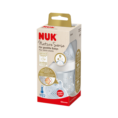 [68175] BIBERON NUK NAT-SENSE S S-AGA TRANSPx150ML 