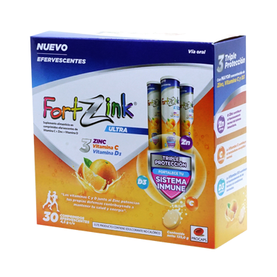 [68201] FORTZINK ULTRA COM-EFERx1000/20MG/25UGx30 