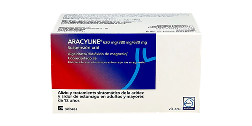 [68231] ARACYLINE  SUS-ORALx620/380/630MGx20