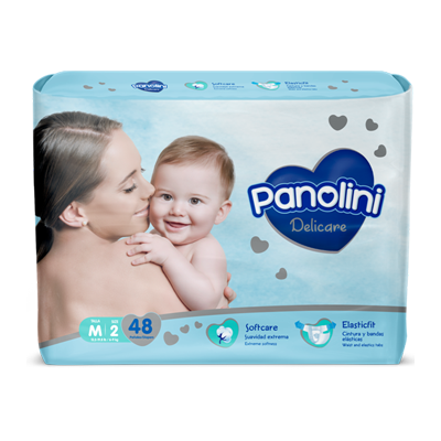 [68240] PAÑAL PANOLINI DELICARE T-2/Mx48 