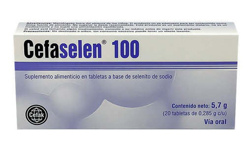 [68301] CEFASELEN TABx100MCGx20 
