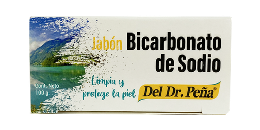 [68400] JABON DR. PEÑA BICARBONATO DE SODIO BARRAx100GR 