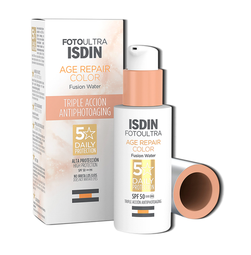 [68435] PROT-SOLAR ISDIN AGE REPAIR FUSION WATER COLOR FPS50x50ML 