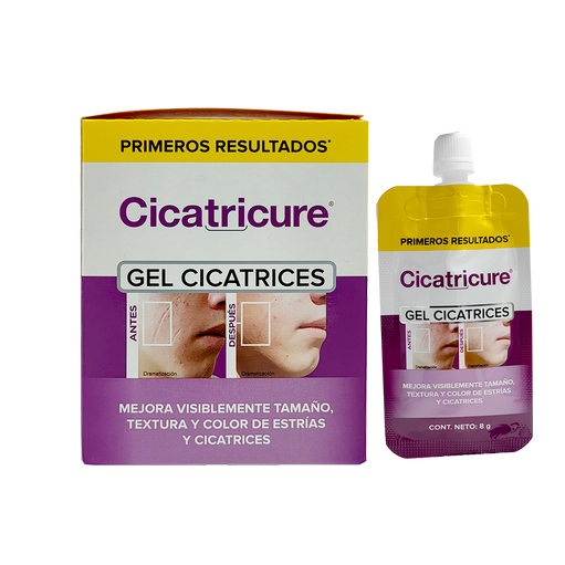 [68483] CICATRICURE GEL PRIMEROS RESULTADOS SACHx8GRx12 