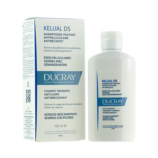[68495] SHAMP DUCRAY KELUAL DS ANTICASPA LOCIONx100ML 