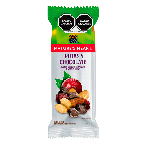 [68536] FRUTOS SEC NATURES HEART FRUT-CHOC FUNDAx35GR 
