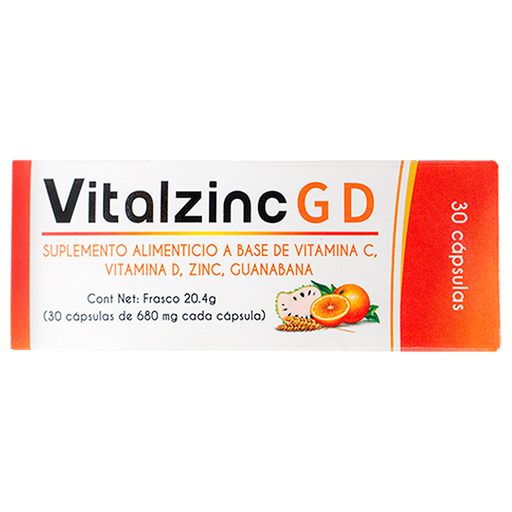 [68648] VITALZINC GD CAPx680MGx30 
