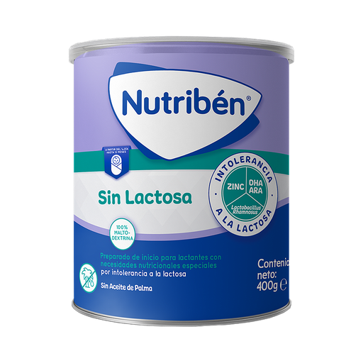 [68698] LECHE NUTRIBEN SIN LACTOSA LATAx400GR 