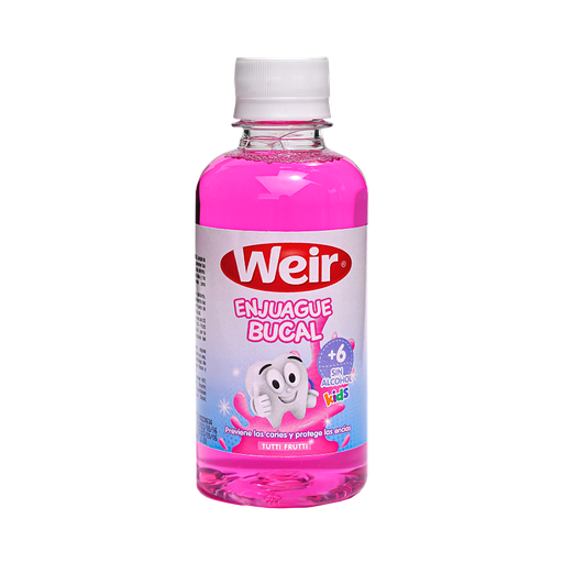 [68726] ENJUA-BUCAL WEIR KIDS TUTI FRUTIx250ML 