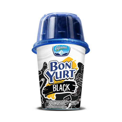 [68784] YOGURT BONYURT BLACK ALPINAx165GR 