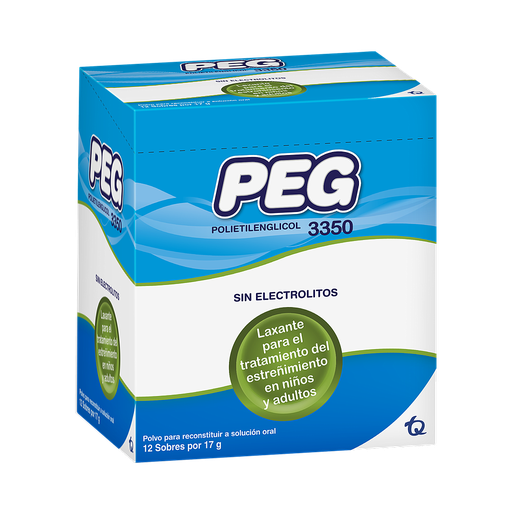 [68820] PEG 3350 SOBRES  POL-SUS-ORALx100%x17GRx12