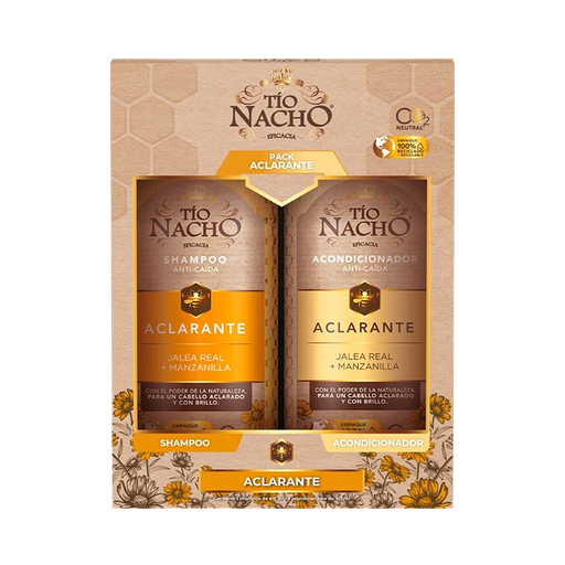 [69113] SHAMP+ACOND TIO NACHO ACLARANTE DUO PACKx415ML 