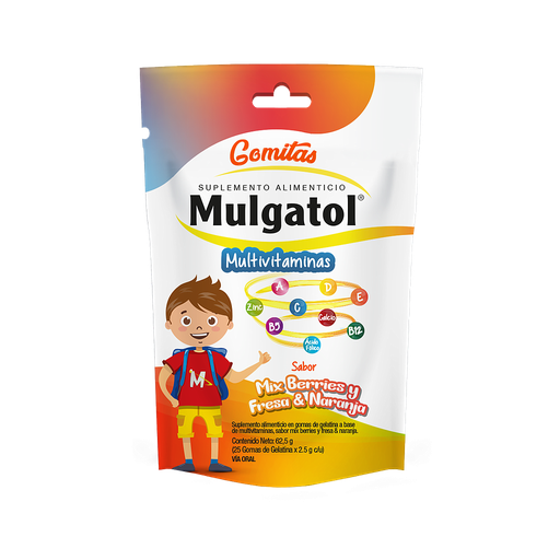 [69207] MULGATOL MULTIVITAMINA GOM-MASx312.25GRx5(25) 