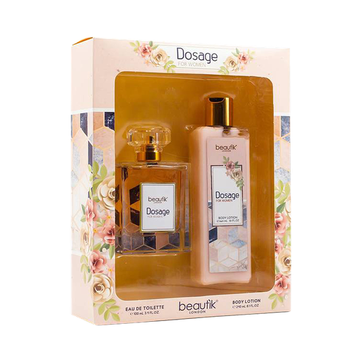 [69365] SET DOSAGE BEAUTIK WOMAN (PERFUME + LOCION CORP) 