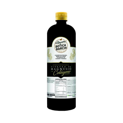 [69378] BARCIA CLORURO MAGNESIO+ COLAGENO+ VIT C SOL-ORALx1000ML 