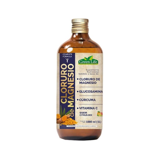[69409] CLORURO MAGNESIO GREEN LIFE GLU-CU-VITx1000ML 