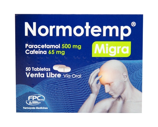 [69450] NORMOTEMP MIGRA  TABx500/65MGx50