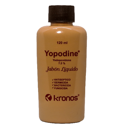 [69527] JABON-LIQ YOPODINE  SOL-TOPx7.5%x120ML