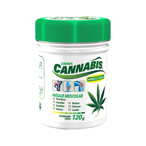 [69681] CREMA NATURE´S GARDEN CANNABISx120GR 