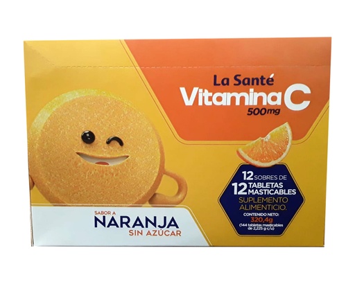 [69713] VITAMINA C NAR S-AZU TAB-MASTx500MGx12(12) 