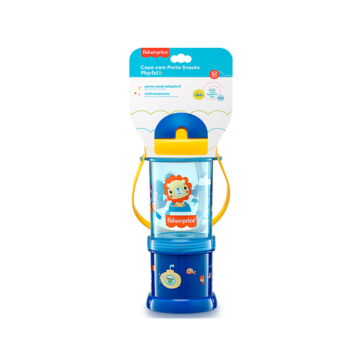 [69721] VASO PORTA SNACKS FISHER PRICE PLAYFUL (12M+)x300ML 