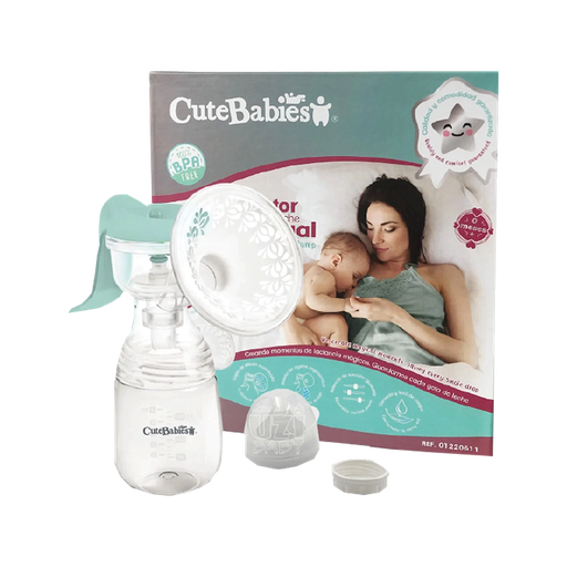 [69775] EXTRACTOR LECHE MANUAL CUTEBABIES 