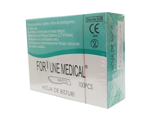[69911] HOJA BISTURI FORTUNE MEDICAL #11x100 