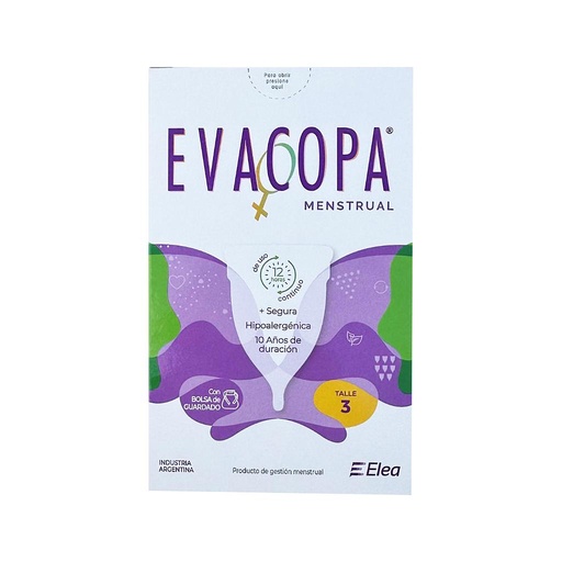 [70105] EVACOPA MENSTRUAL C-BOLSA TALLA 3 